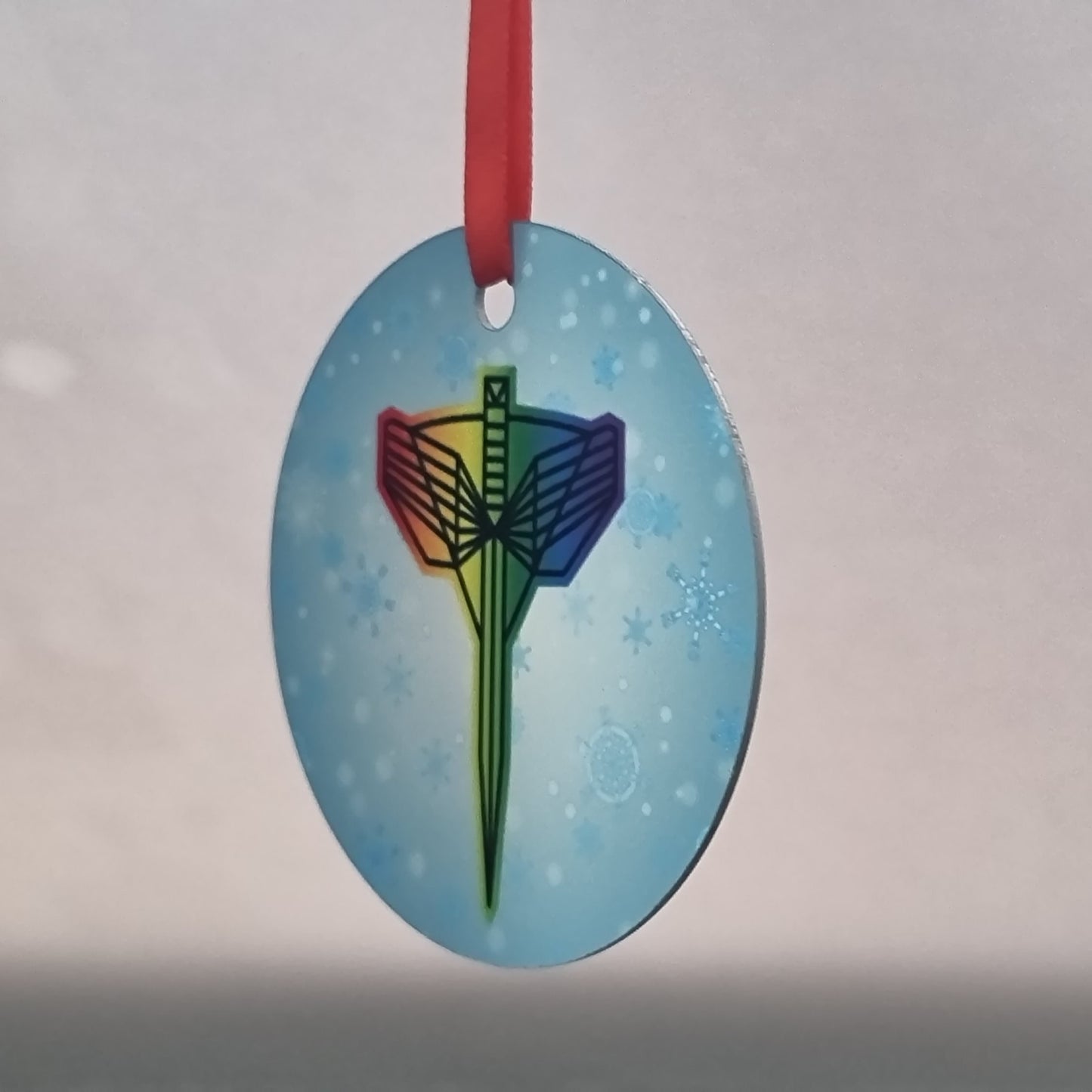 Angel's Shield Tree Ornament | Wynonna Earp Christmas decoration