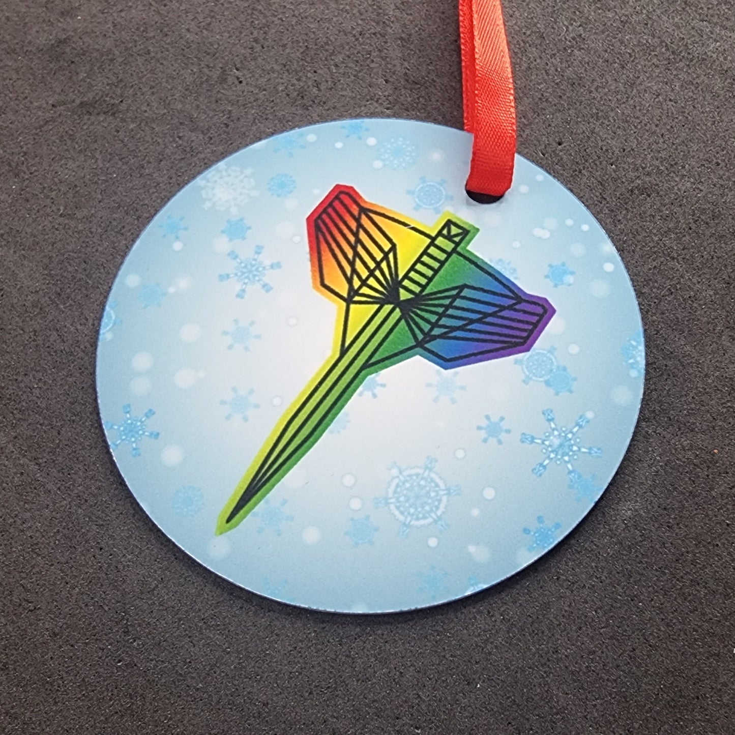 Angel's Shield Tree Ornament | Wynonna Earp Christmas decoration