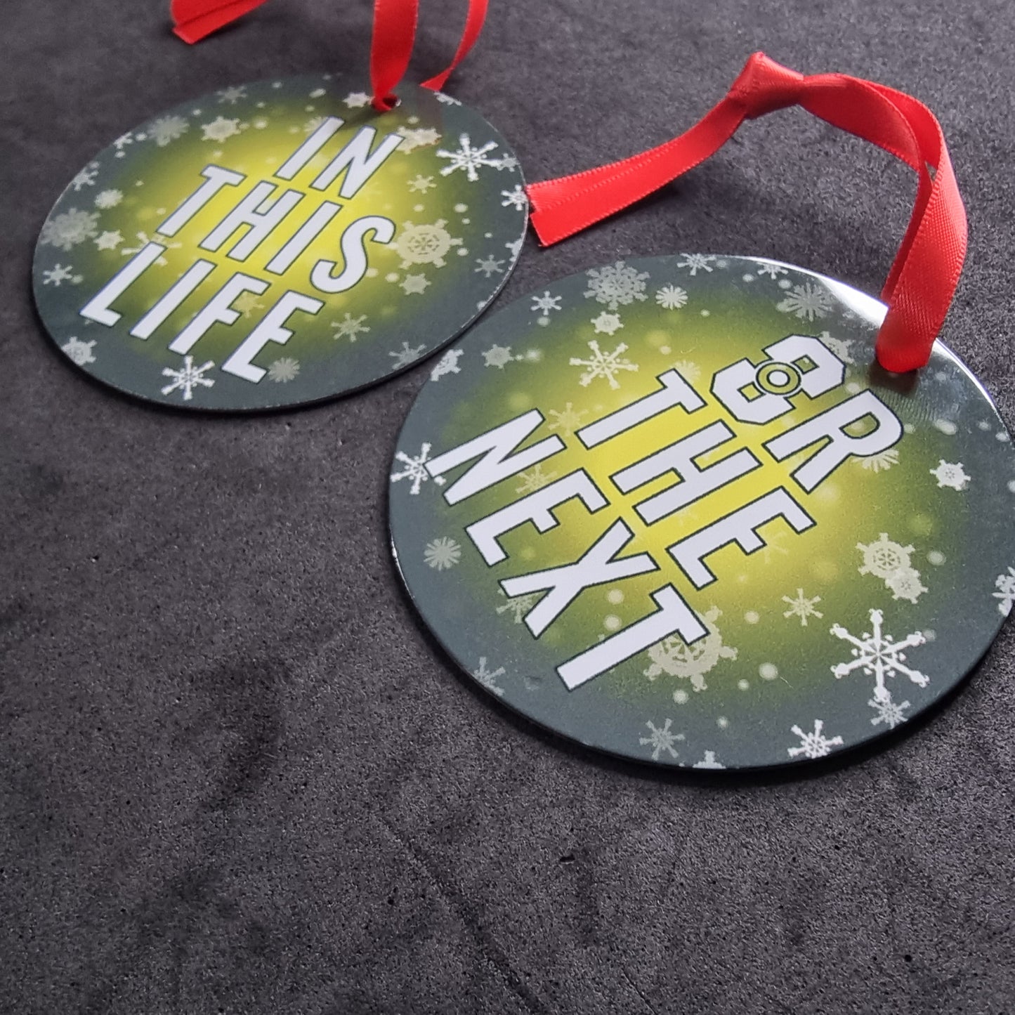 In This Life or The Next | Warrior Nun Christmas decoration