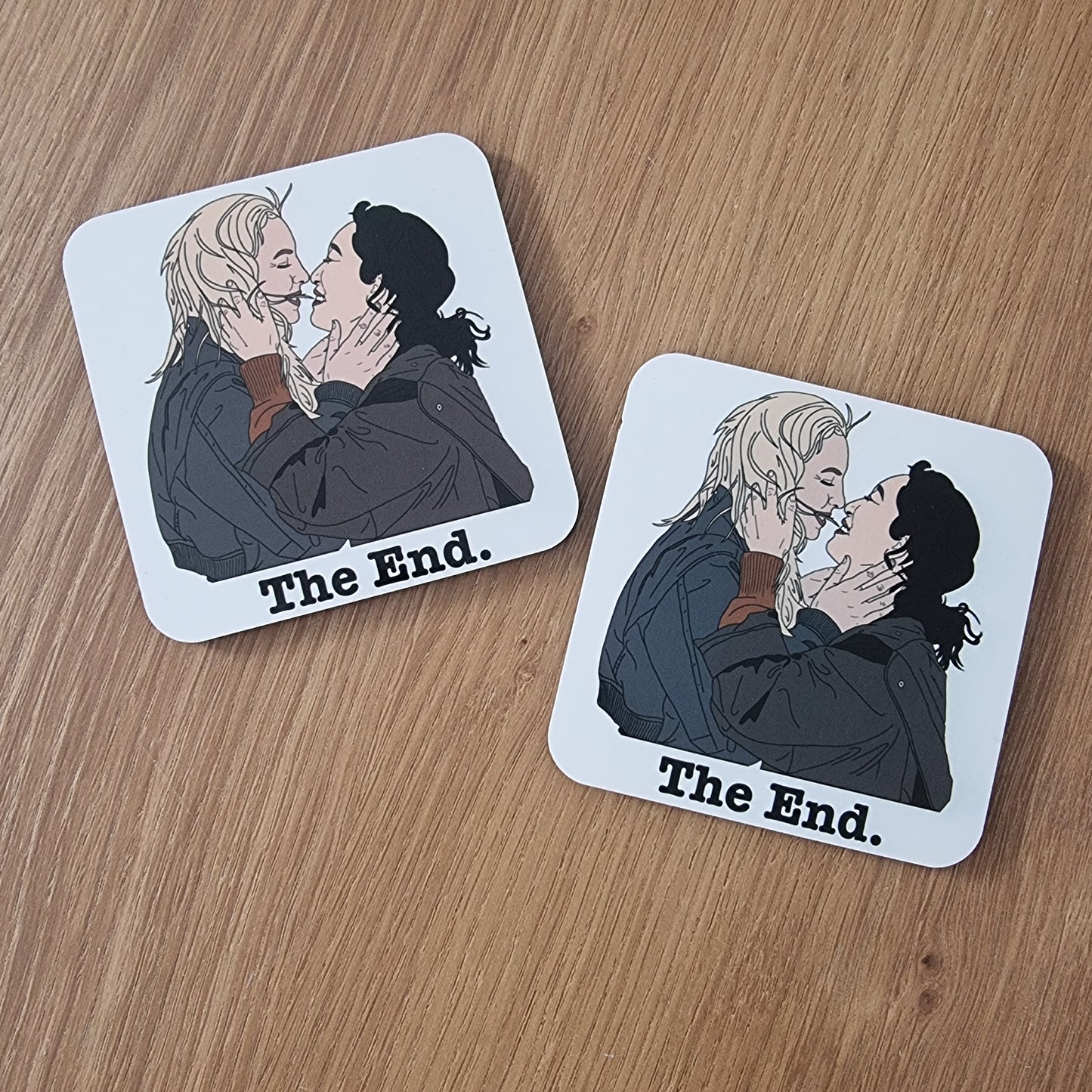 The End coaster | Killing Eve gift