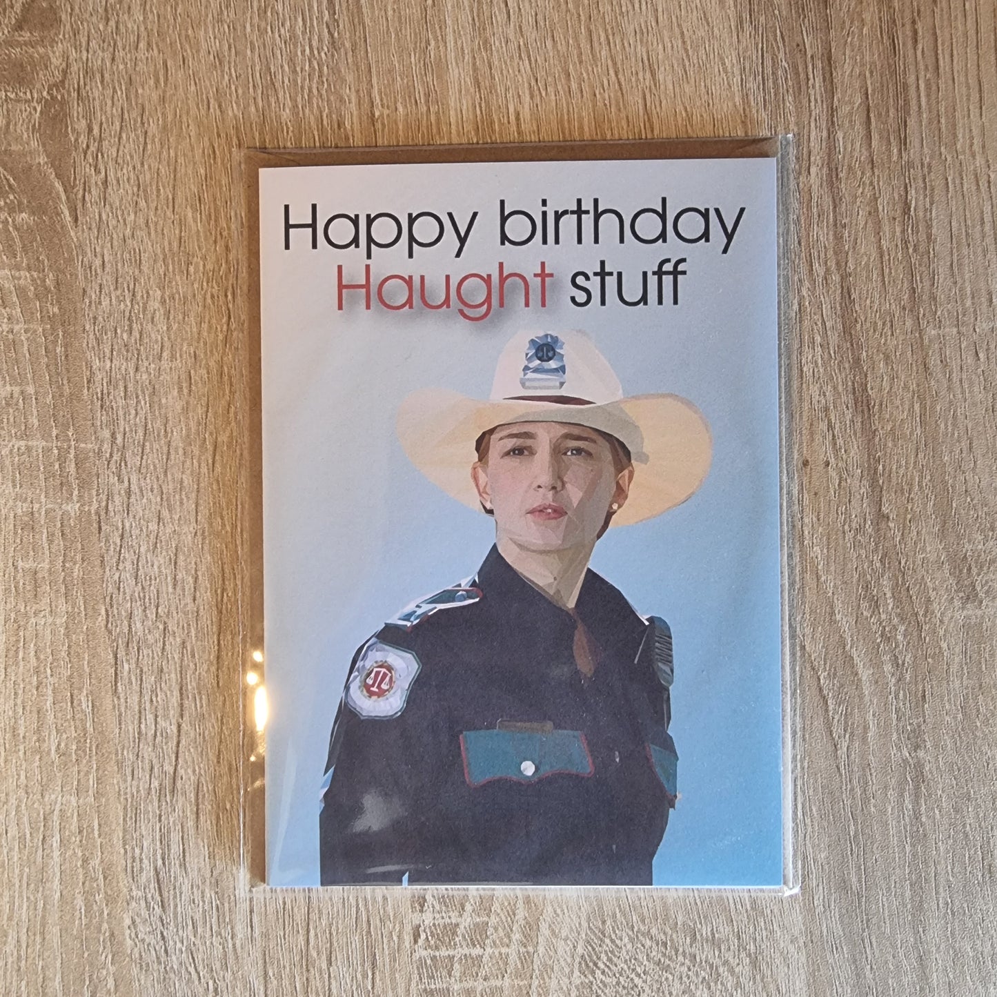 Nicole Haught birthday card | Wynonna Earp birthday card