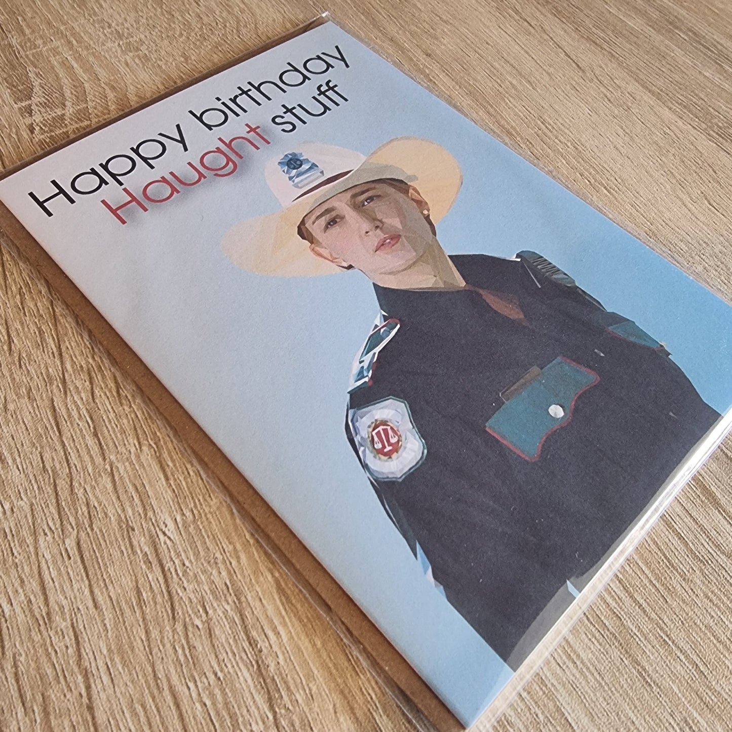 Nicole Haught birthday card | Wynonna Earp birthday card