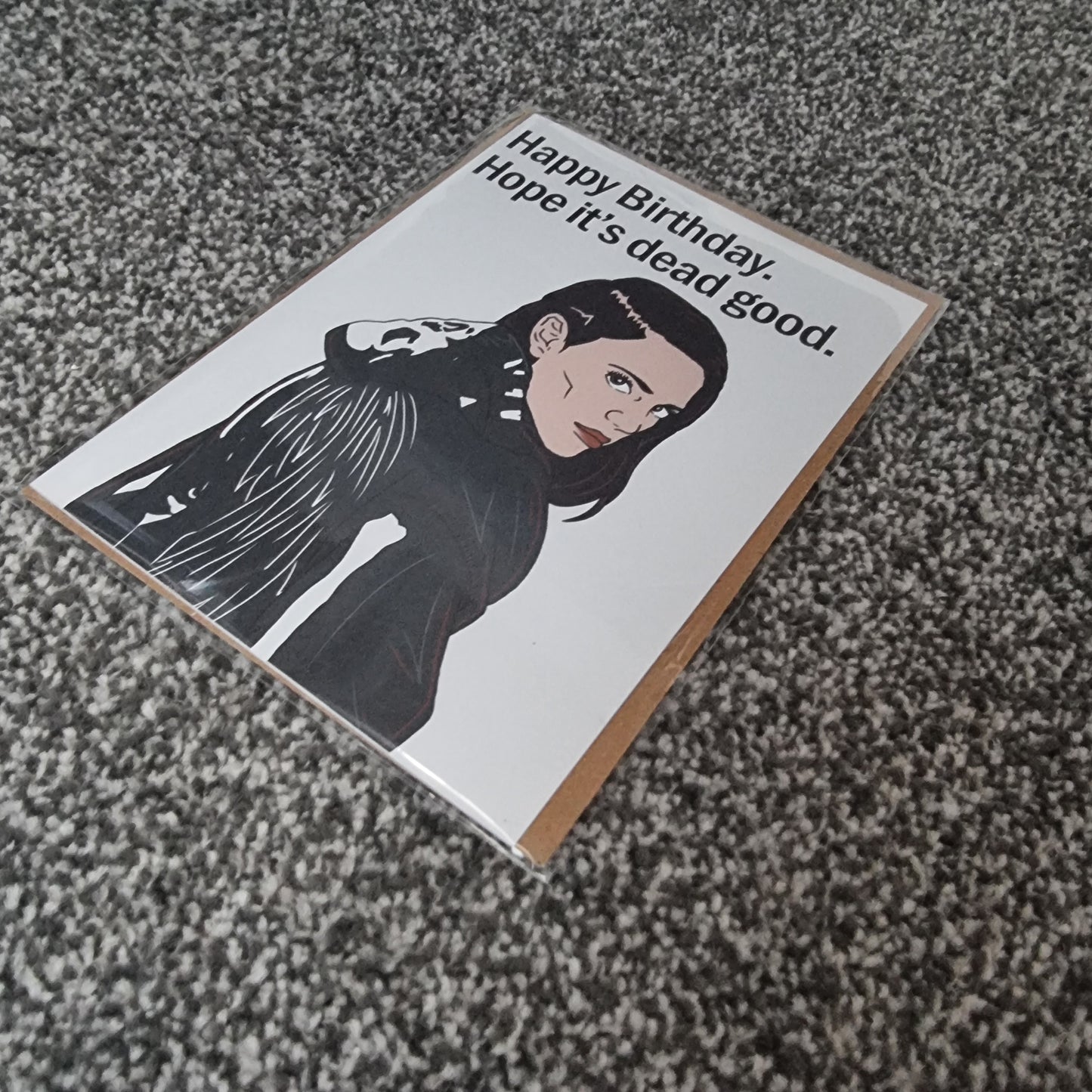 'Hope it's dead good' birthday card | Revival
