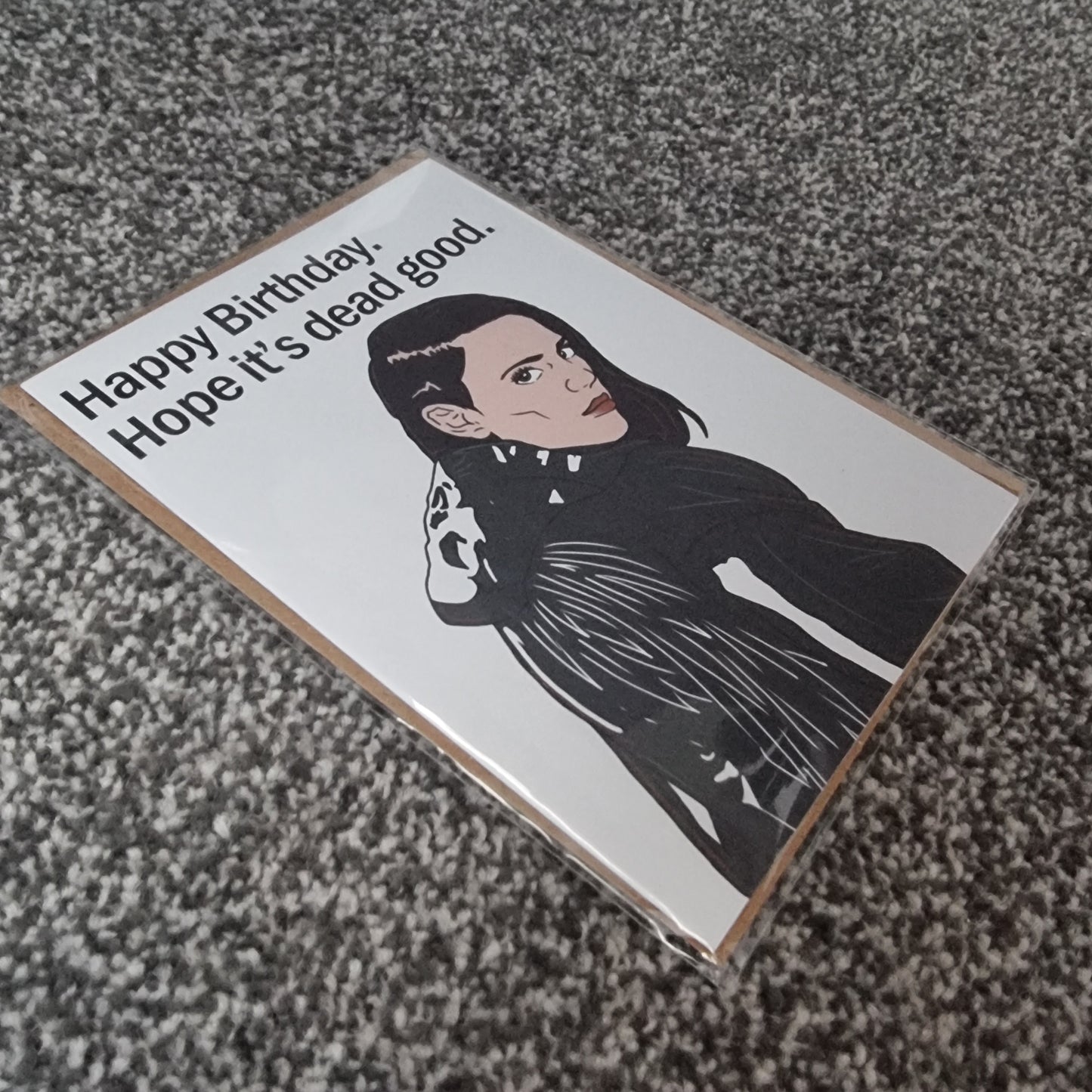 'Hope it's dead good' birthday card | Revival