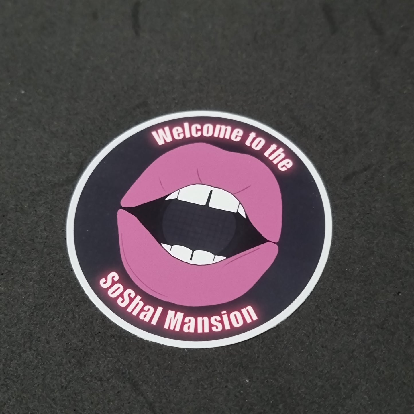 'Welcome to the SoShal Mansion' sticker | Clickbait Unfollowed