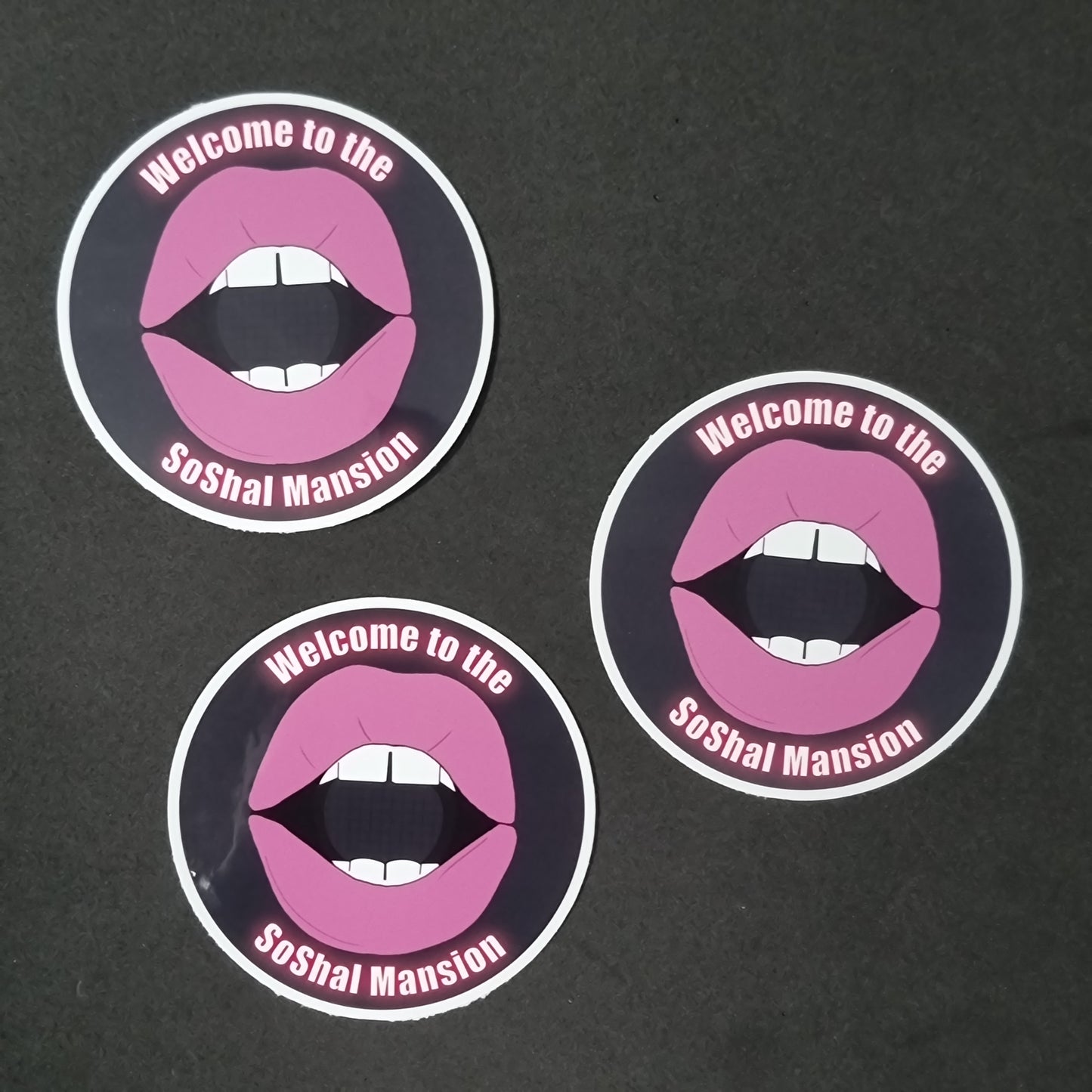'Welcome to the SoShal Mansion' sticker | Clickbait Unfollowed