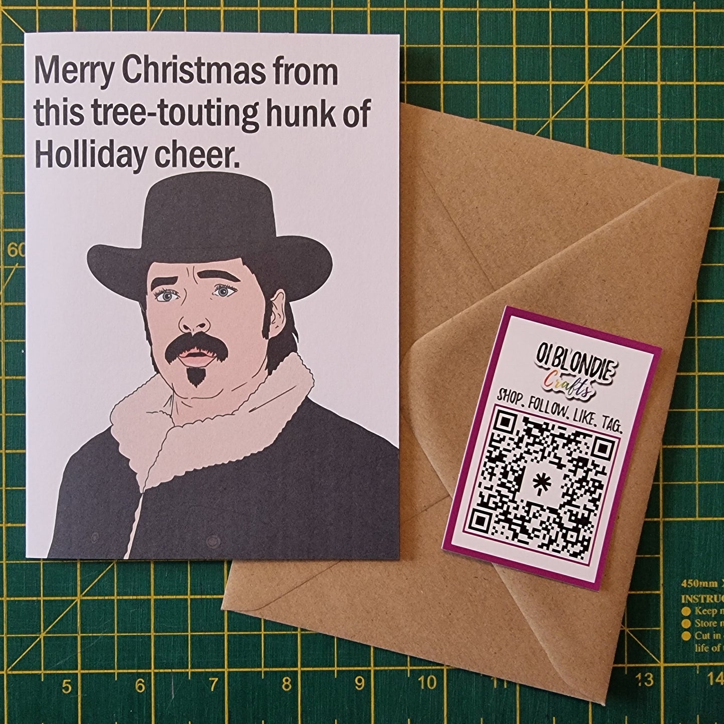 Doc Holliday Christmas card | Wynonna Earp