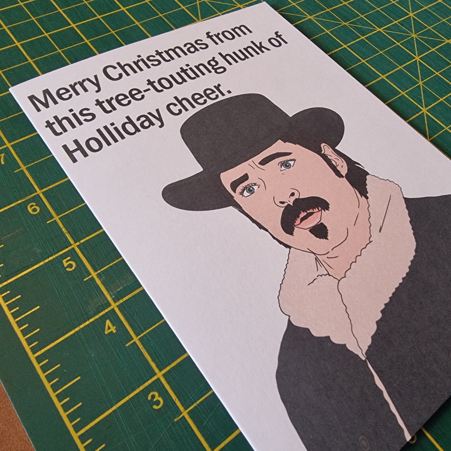 Doc Holliday Christmas card | Wynonna Earp