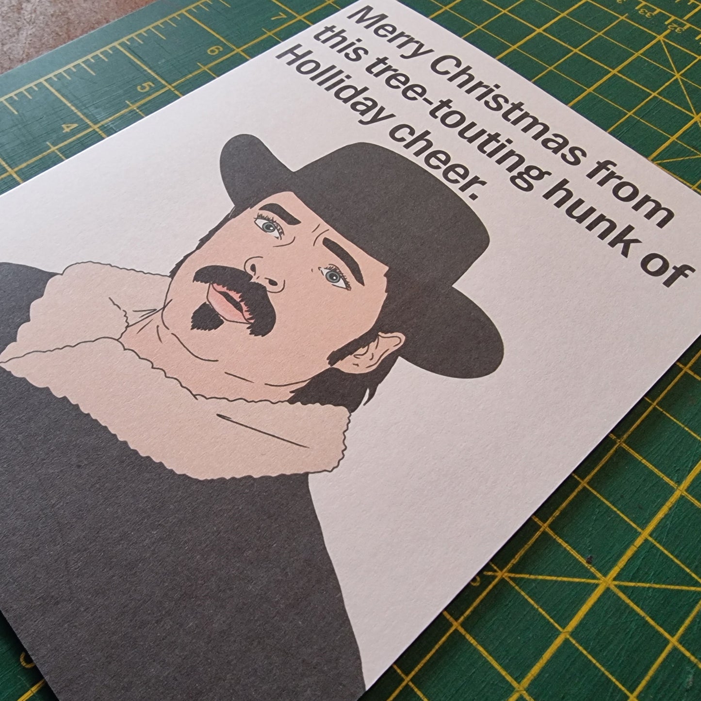 Doc Holliday Christmas card | Wynonna Earp