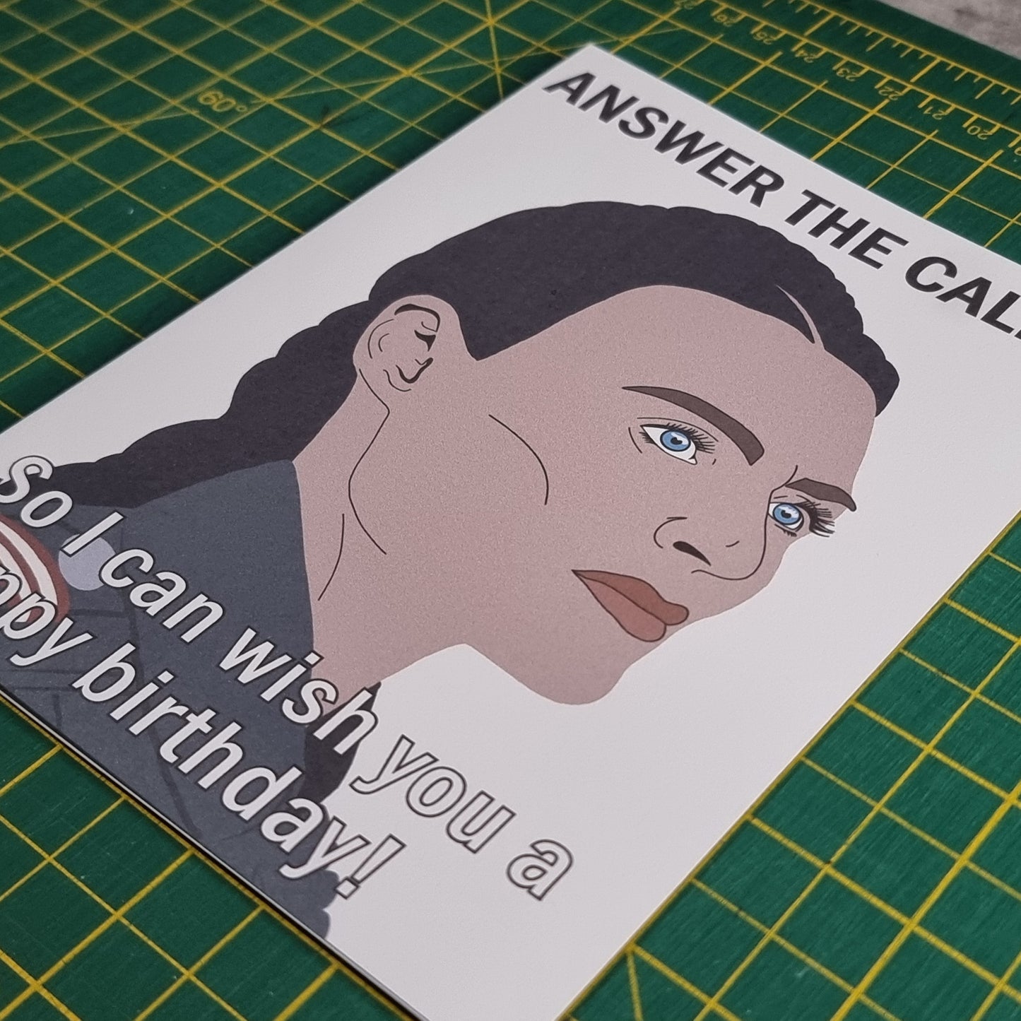 'Answer the call' birthday card | Motherland Fort Salem birthday card