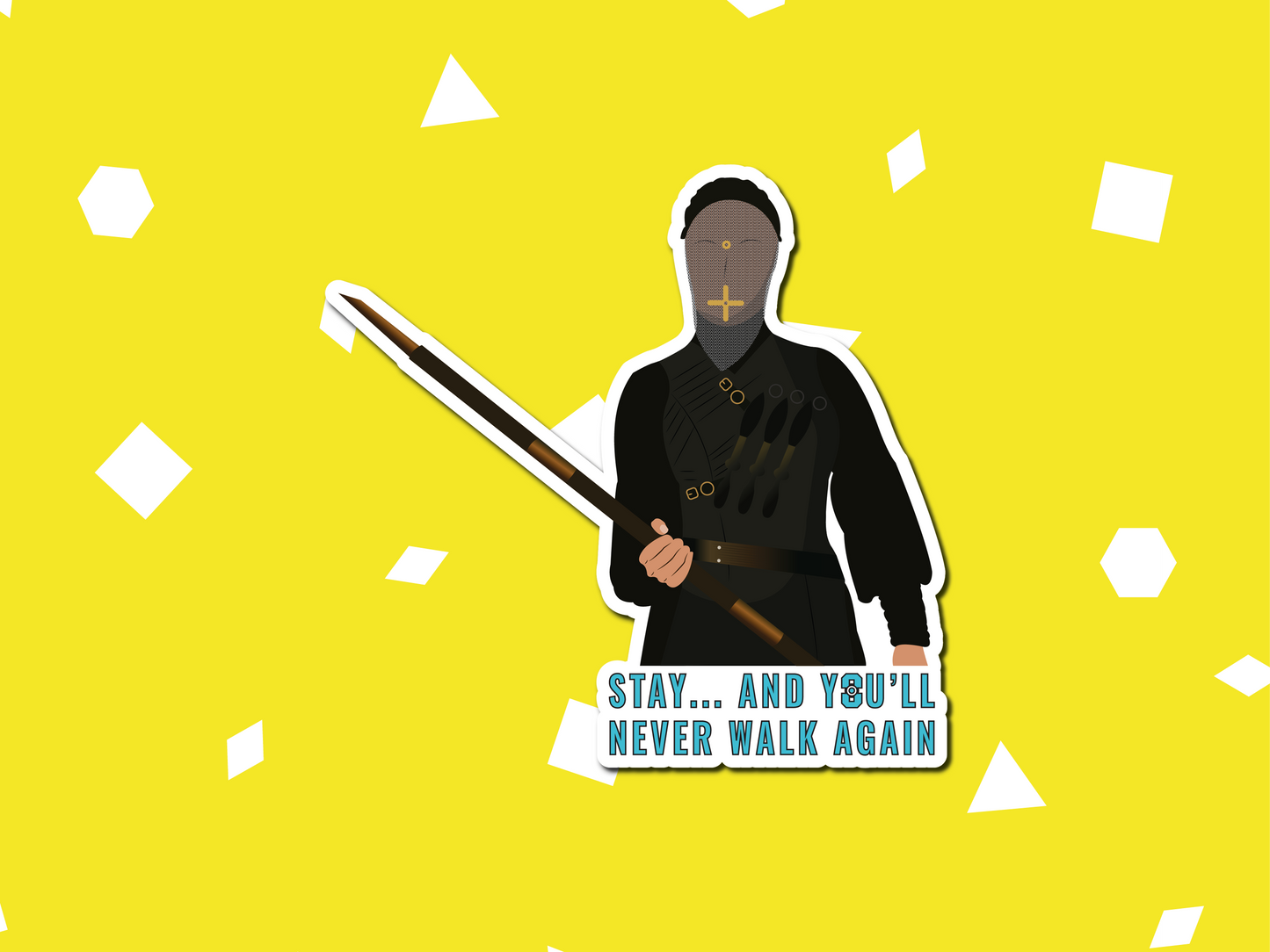 Beatrice chain mail sticker | Warrior Nun gift