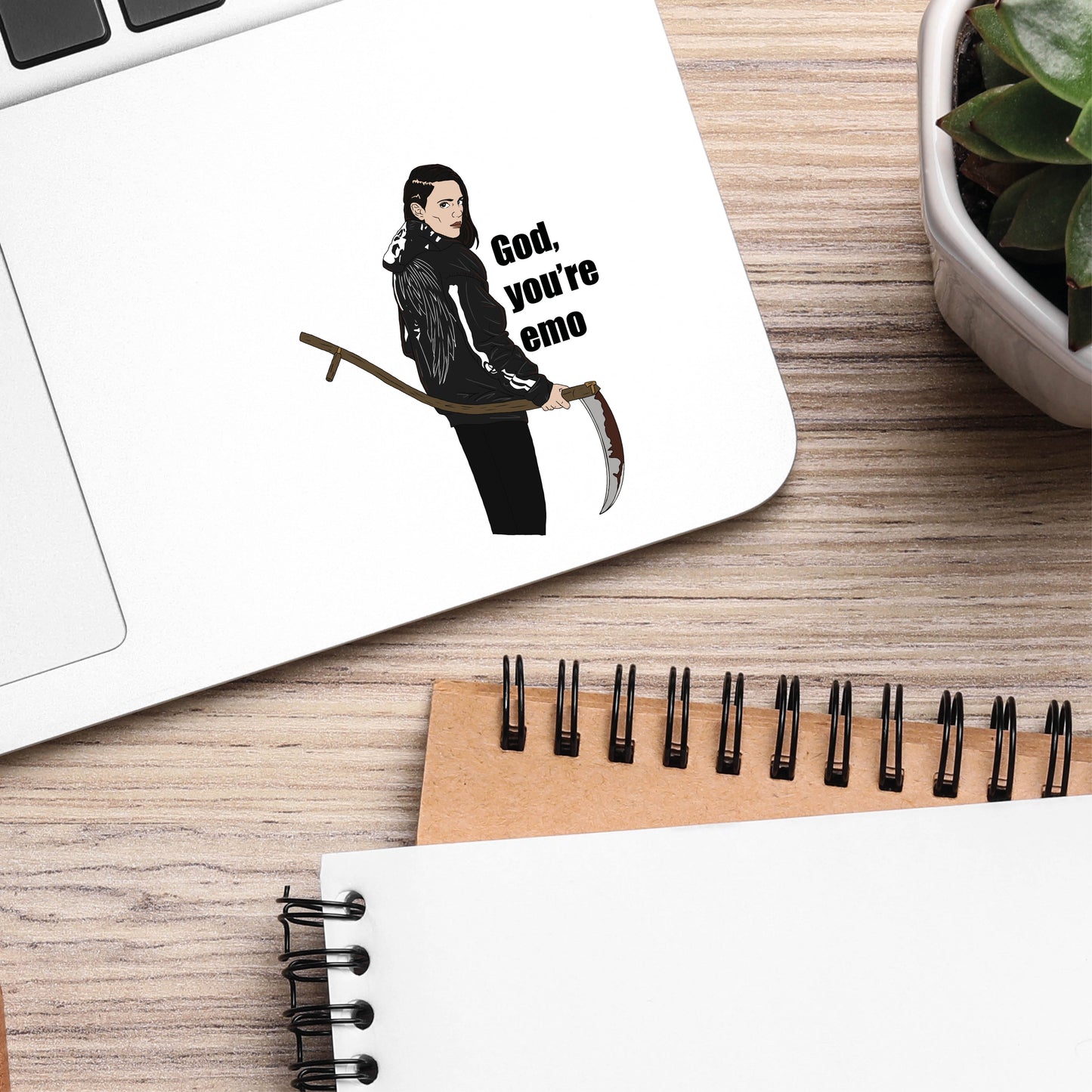 'God You're Emo' sticker | Revival