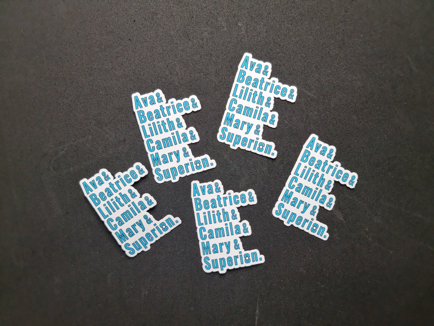 Warrior Nun | Warrior Nun names sticker