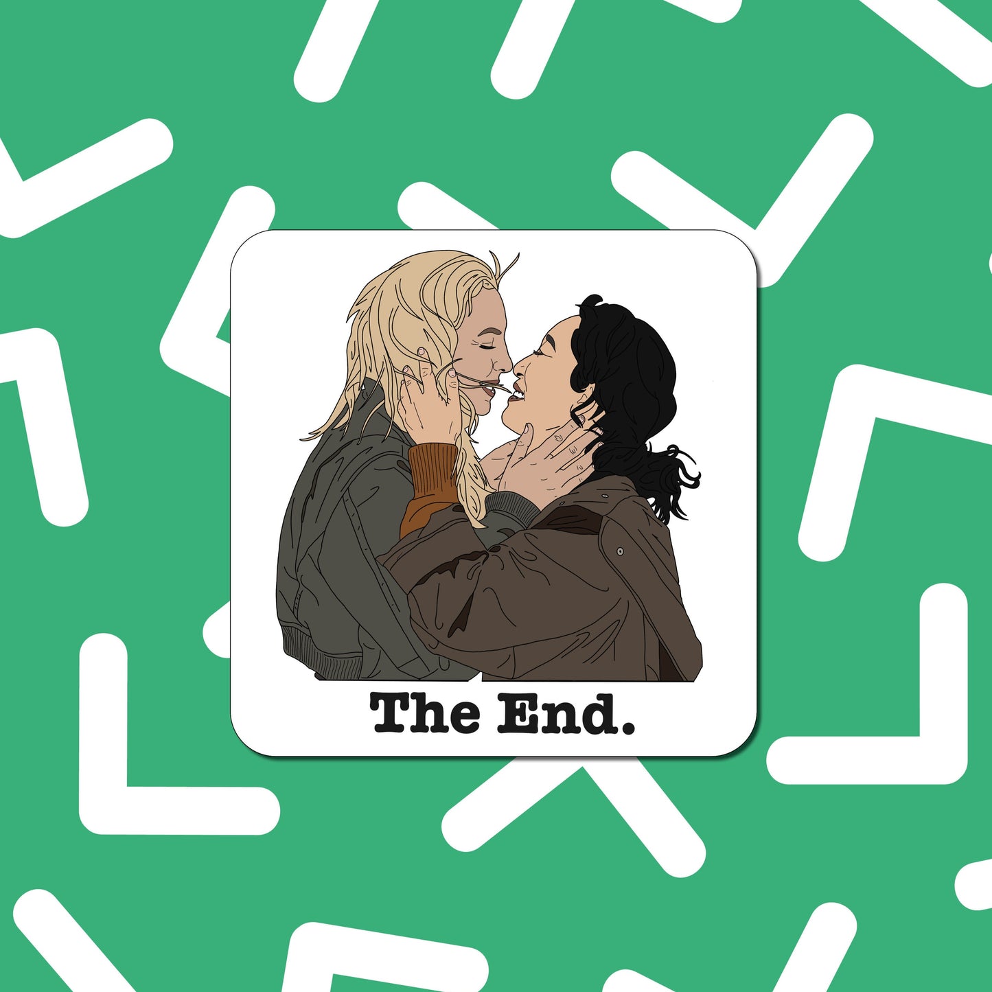 The End coaster | Killing Eve gift