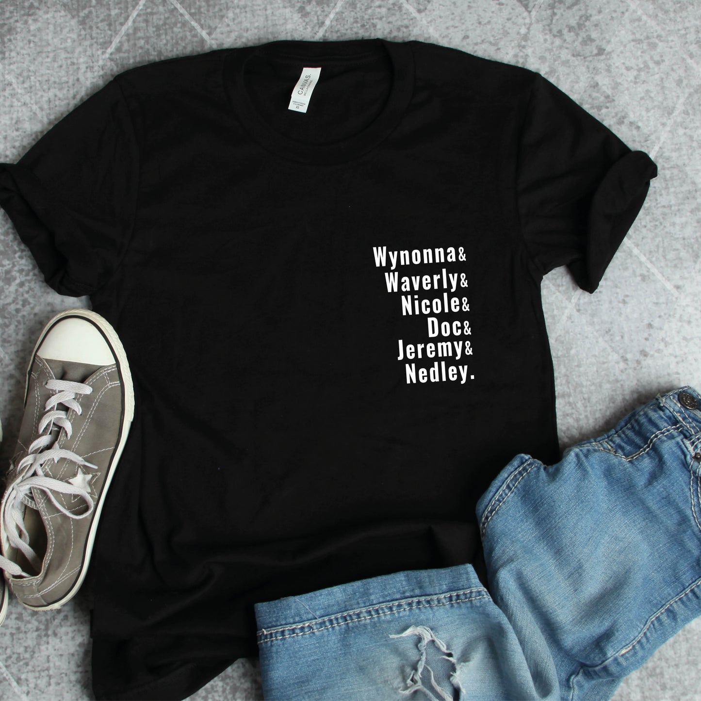 Wynonna Earp names t-shirt | Wynonna Earp gift