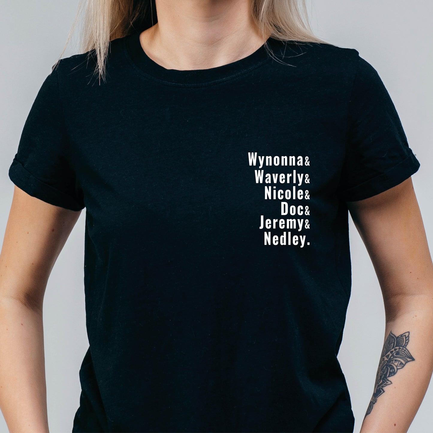 Wynonna Earp names t-shirt | Wynonna Earp gift