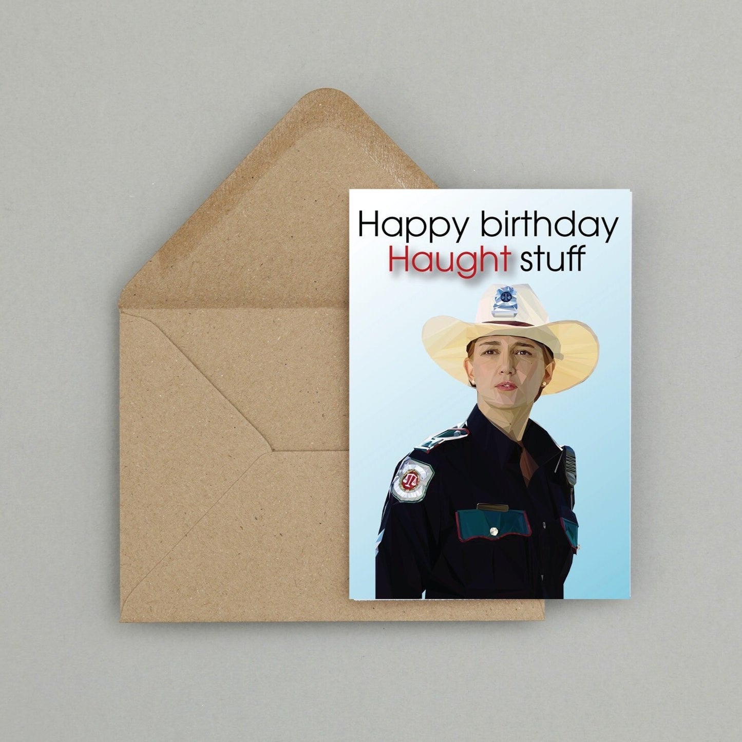 Nicole Haught birthday card | Wynonna Earp birthday card