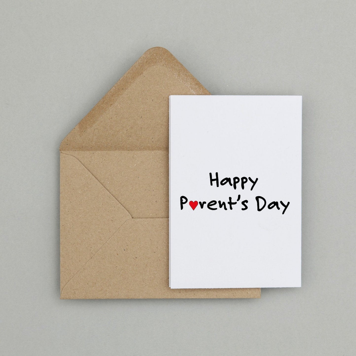 Happy Parent's Day card | Gender neutral card for Mother's day and Father's day | Nonbinary parent card