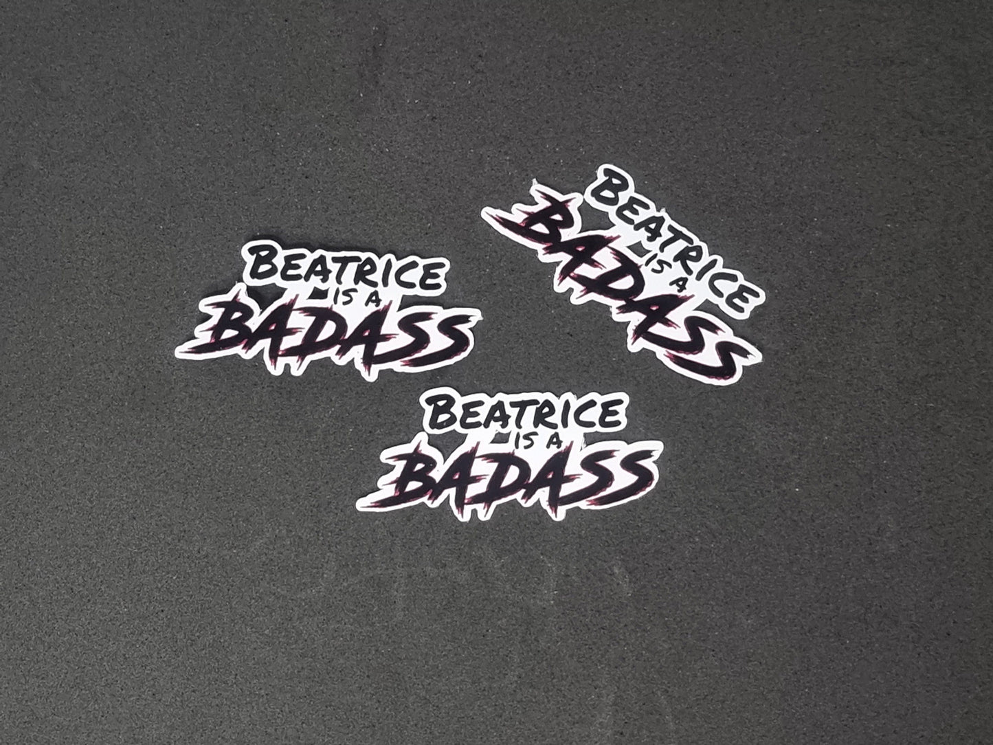 Beatrice is a Badass sticker | Warrior Nun sticker