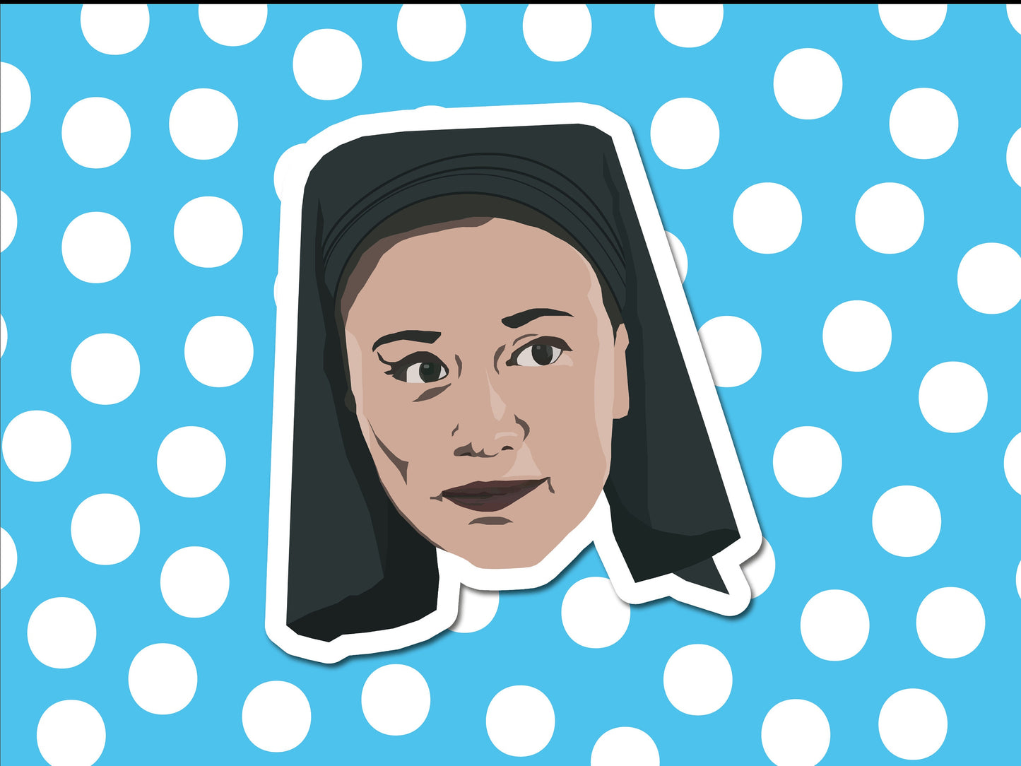 Sister Beatrice sticker | Warrior Nun sticker | Warrior Nun Netflix
