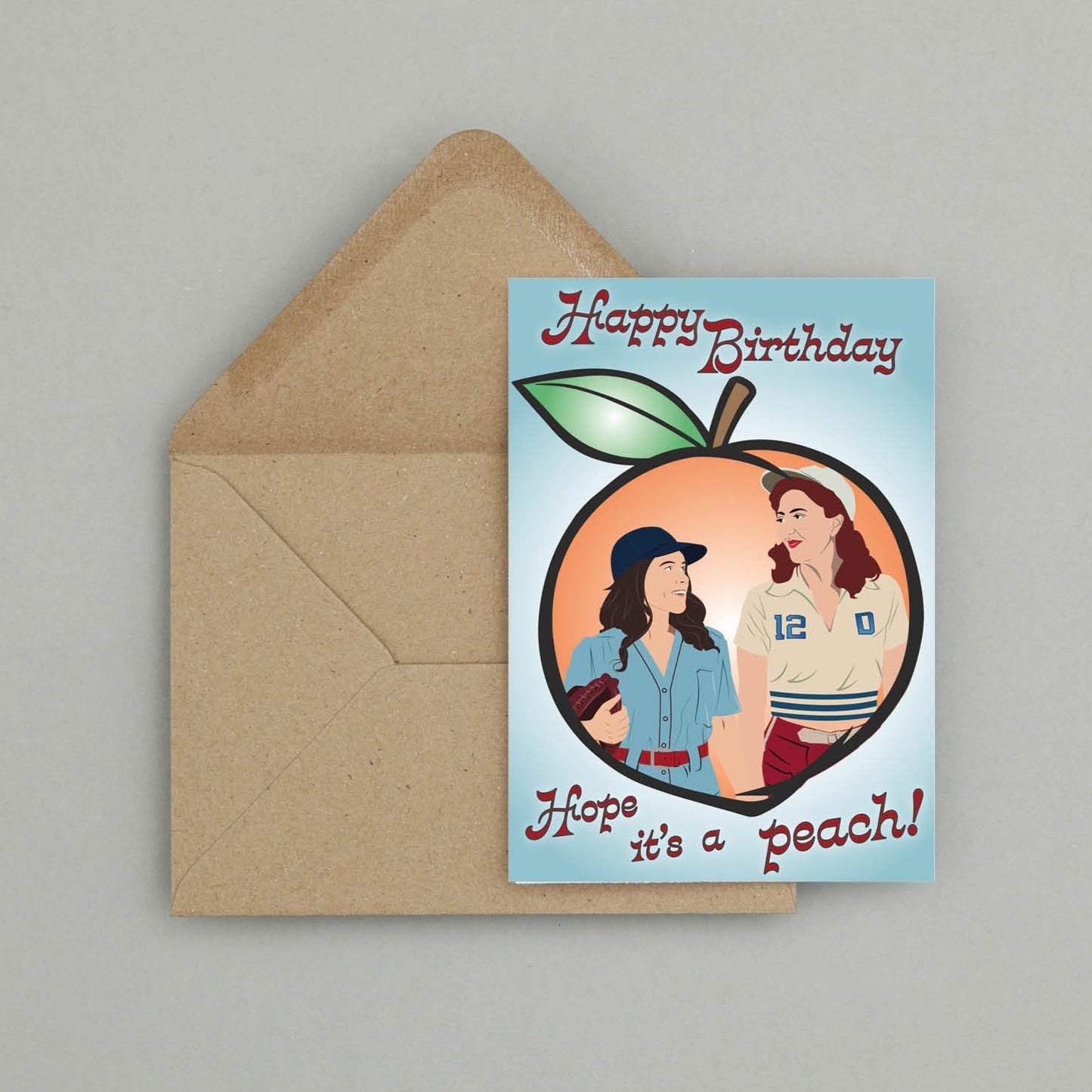 A League of Their Own birthday card | Gretson | Carson and Greta
