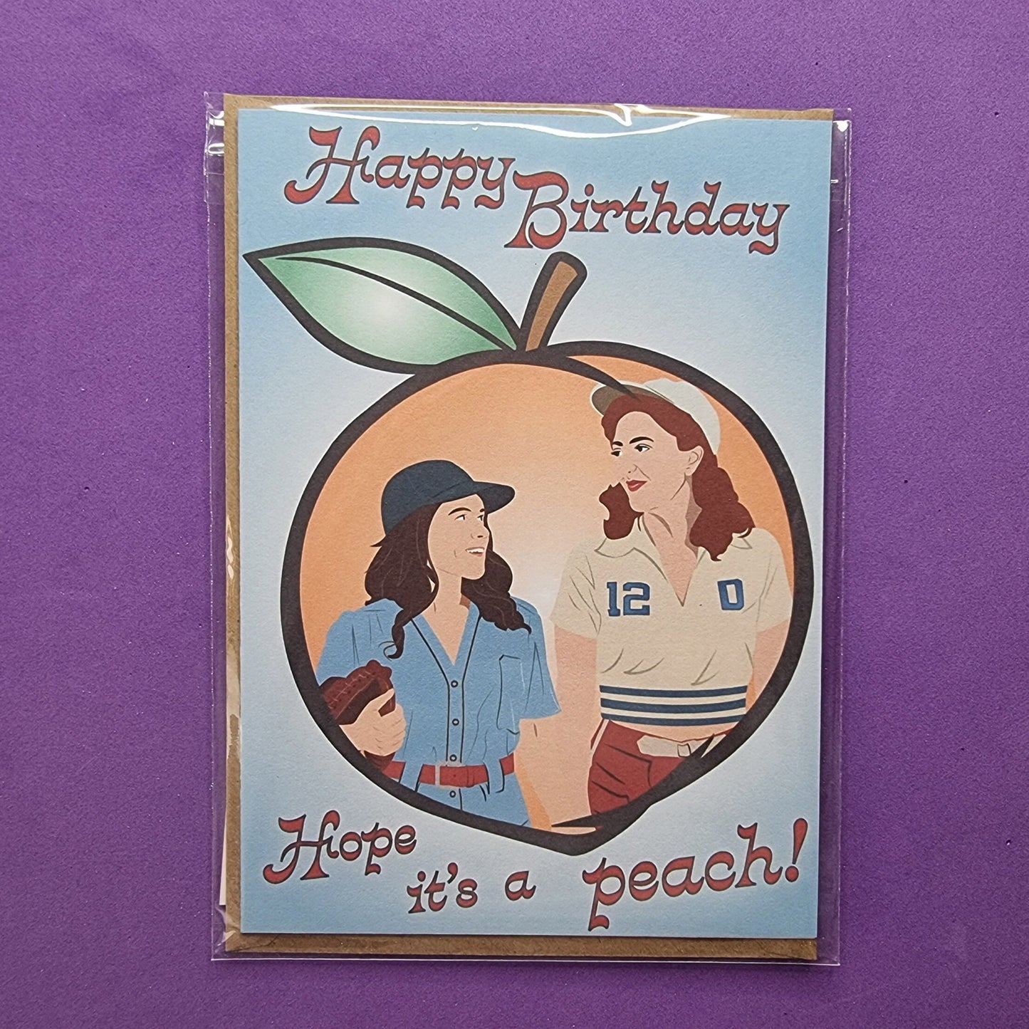 A League of Their Own birthday card | Gretson | Carson and Greta