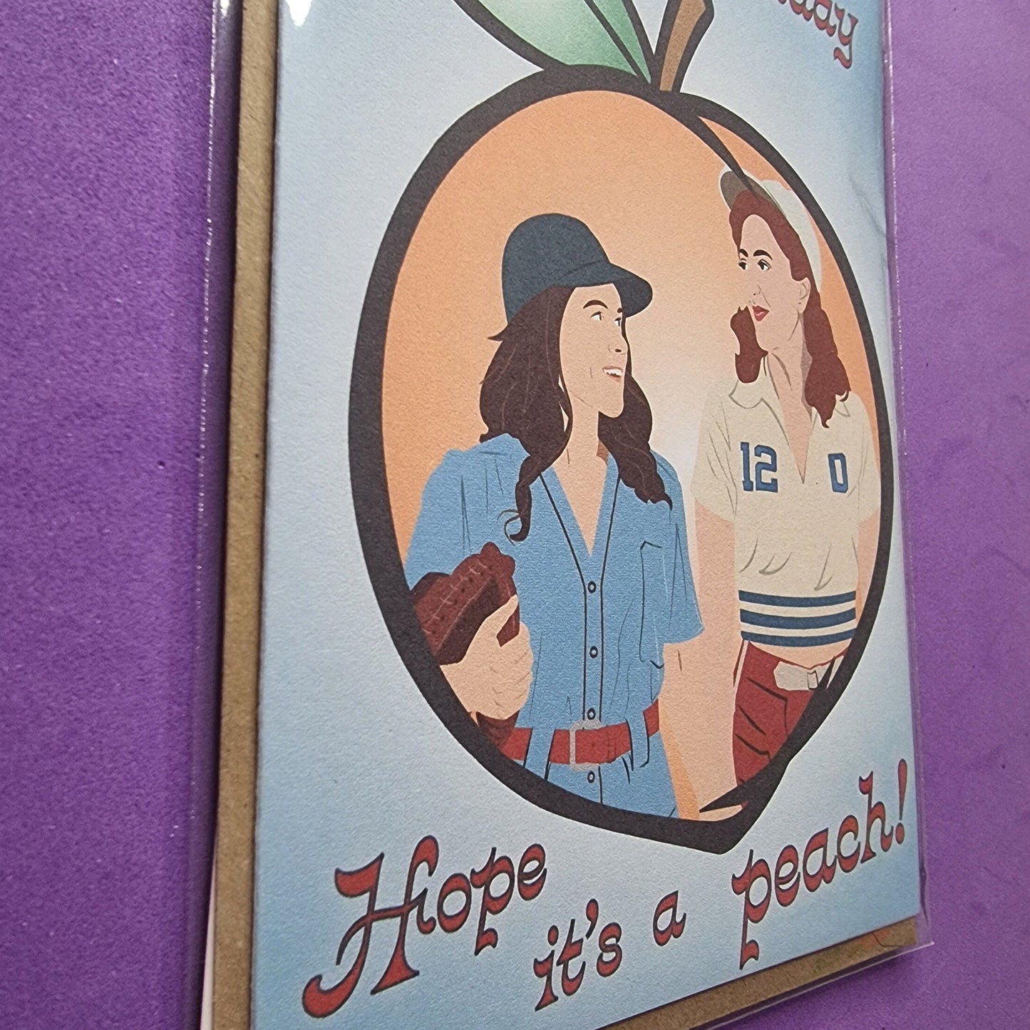 A League of Their Own birthday card | Gretson | Carson and Greta