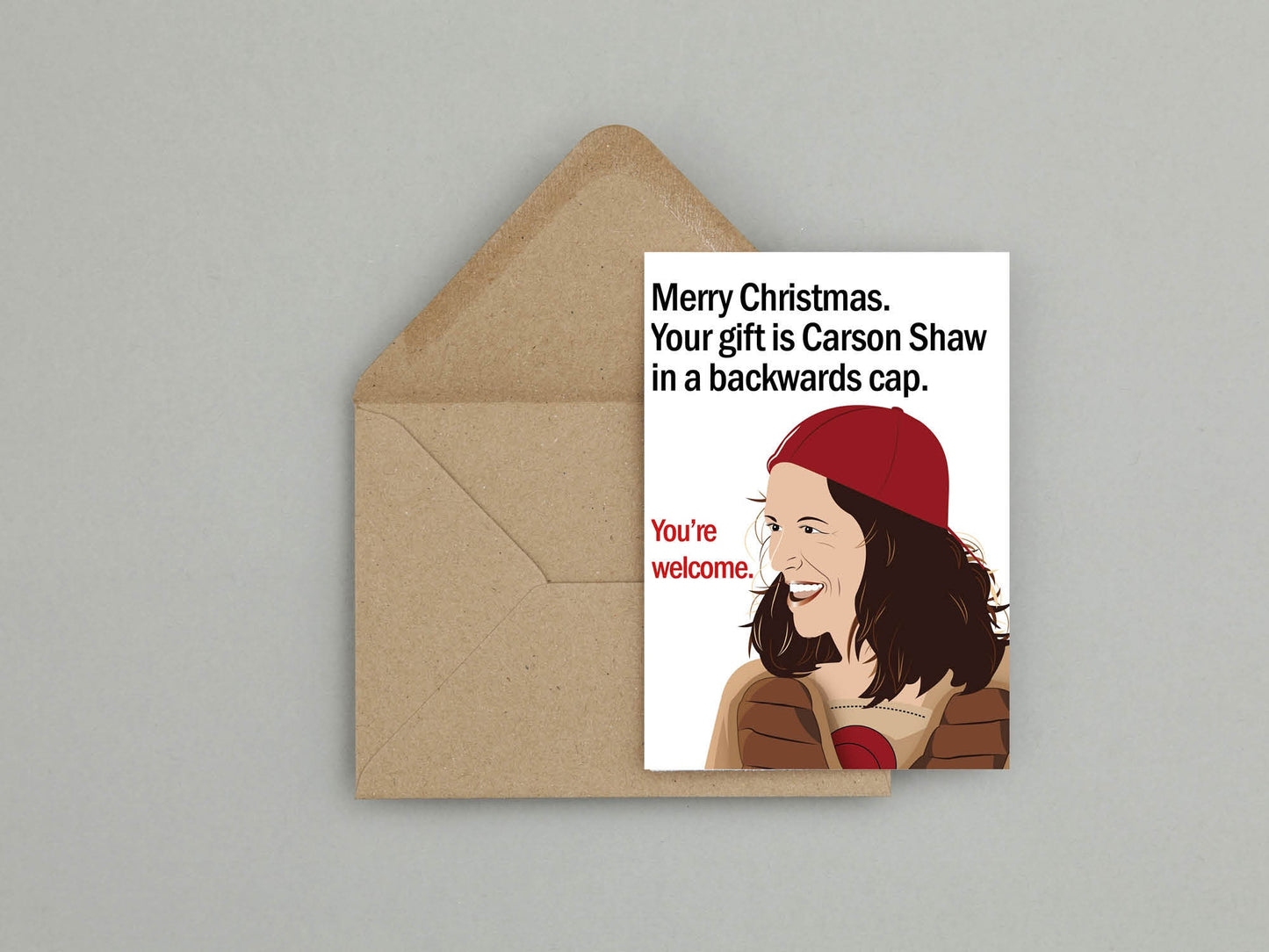 A League of Their Own Christmas Card | Carson