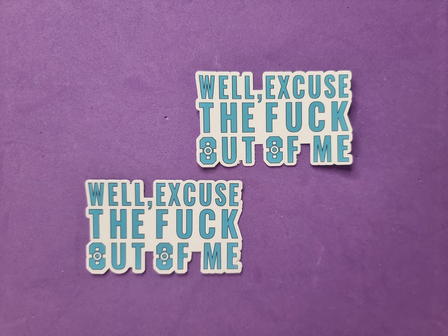 Warrior Nun Excuse the f**k out of me | Warrior Nun sticker