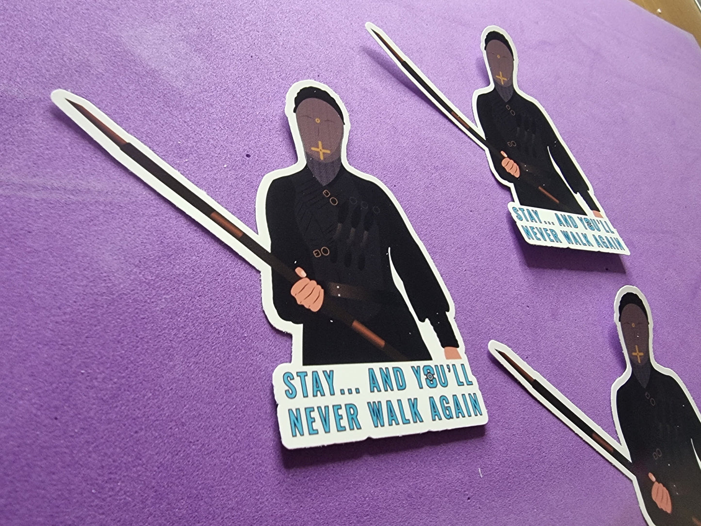 Beatrice chain mail sticker | Warrior Nun gift
