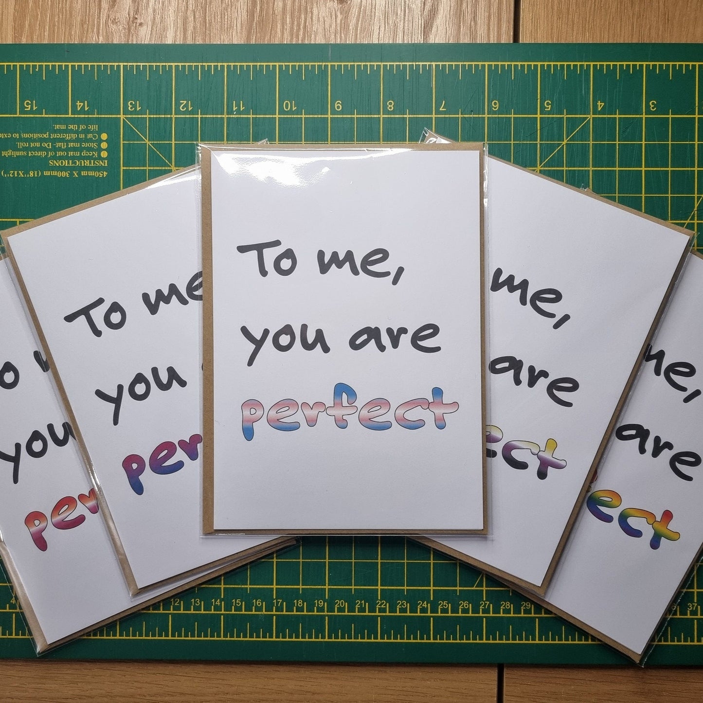 'To me, you are perfect' | Trans Pride | Coming out card