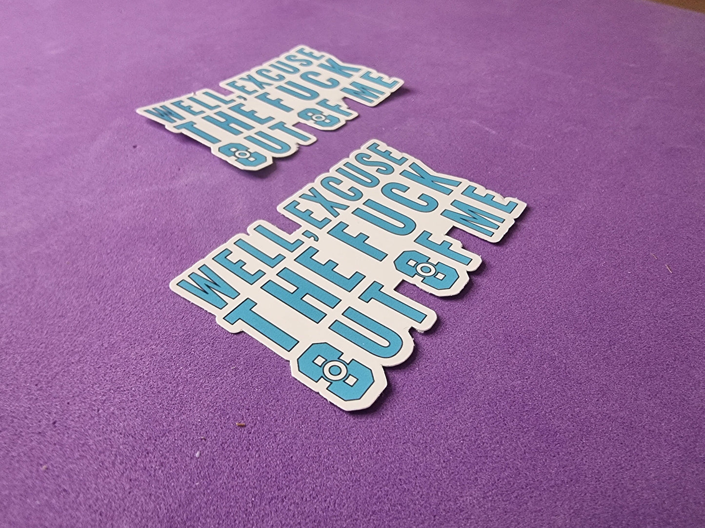 Warrior Nun Excuse the f**k out of me | Warrior Nun sticker