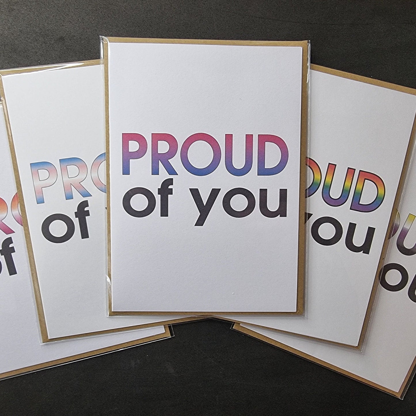 Proud of you card | Lesbian pride card | Coming out card