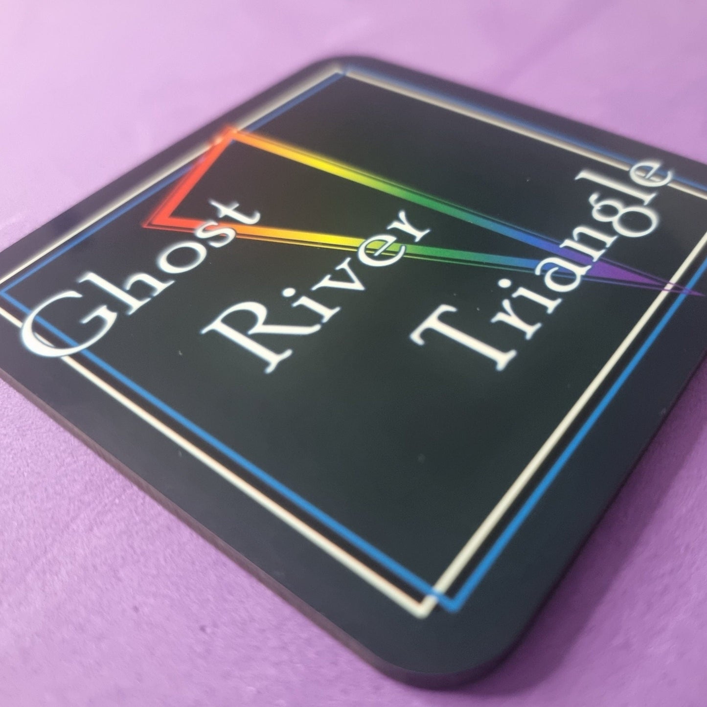Ghost River Triangle coaster | Wynonna Earp coaster