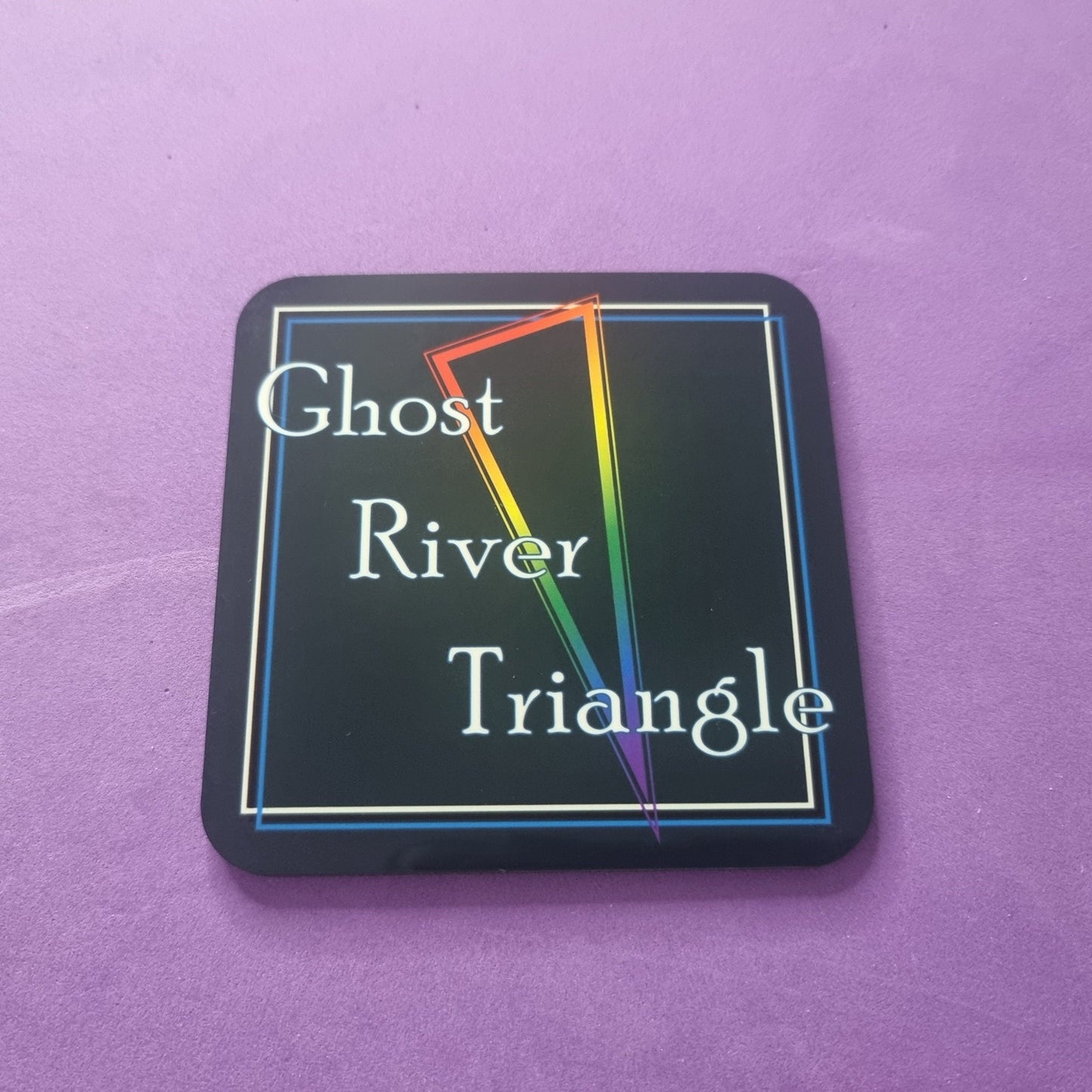 Ghost River Triangle coaster | Wynonna Earp coaster