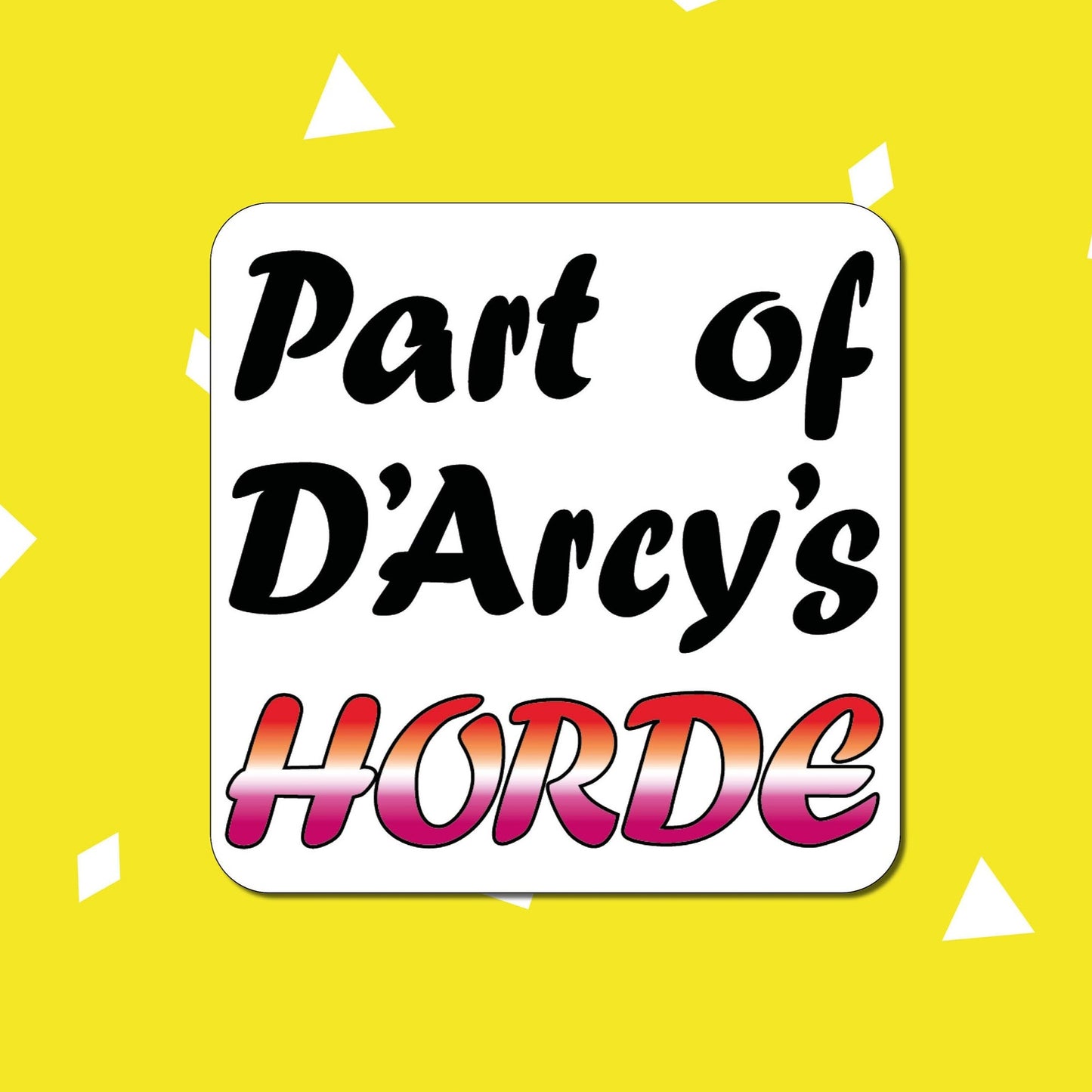 D'Arcy Carden coaster | Part of D'Arcy's Horde | A League of Their Own