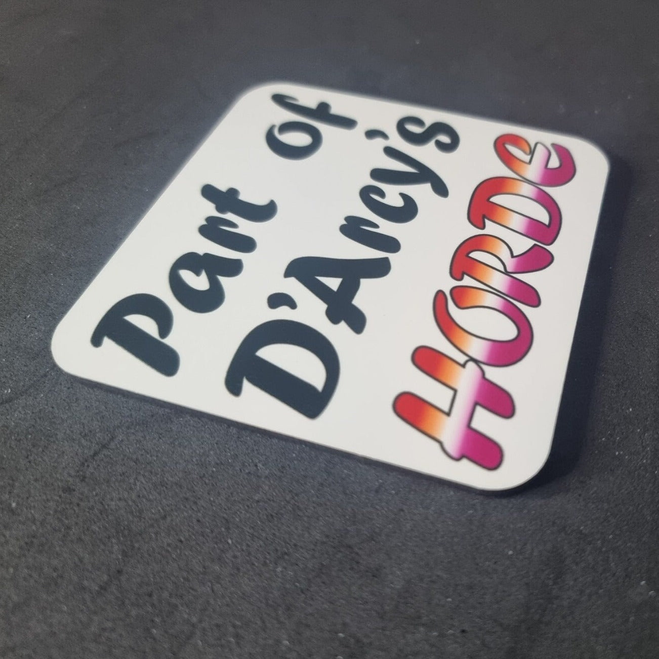 D'Arcy Carden coaster | Part of D'Arcy's Horde | A League of Their Own