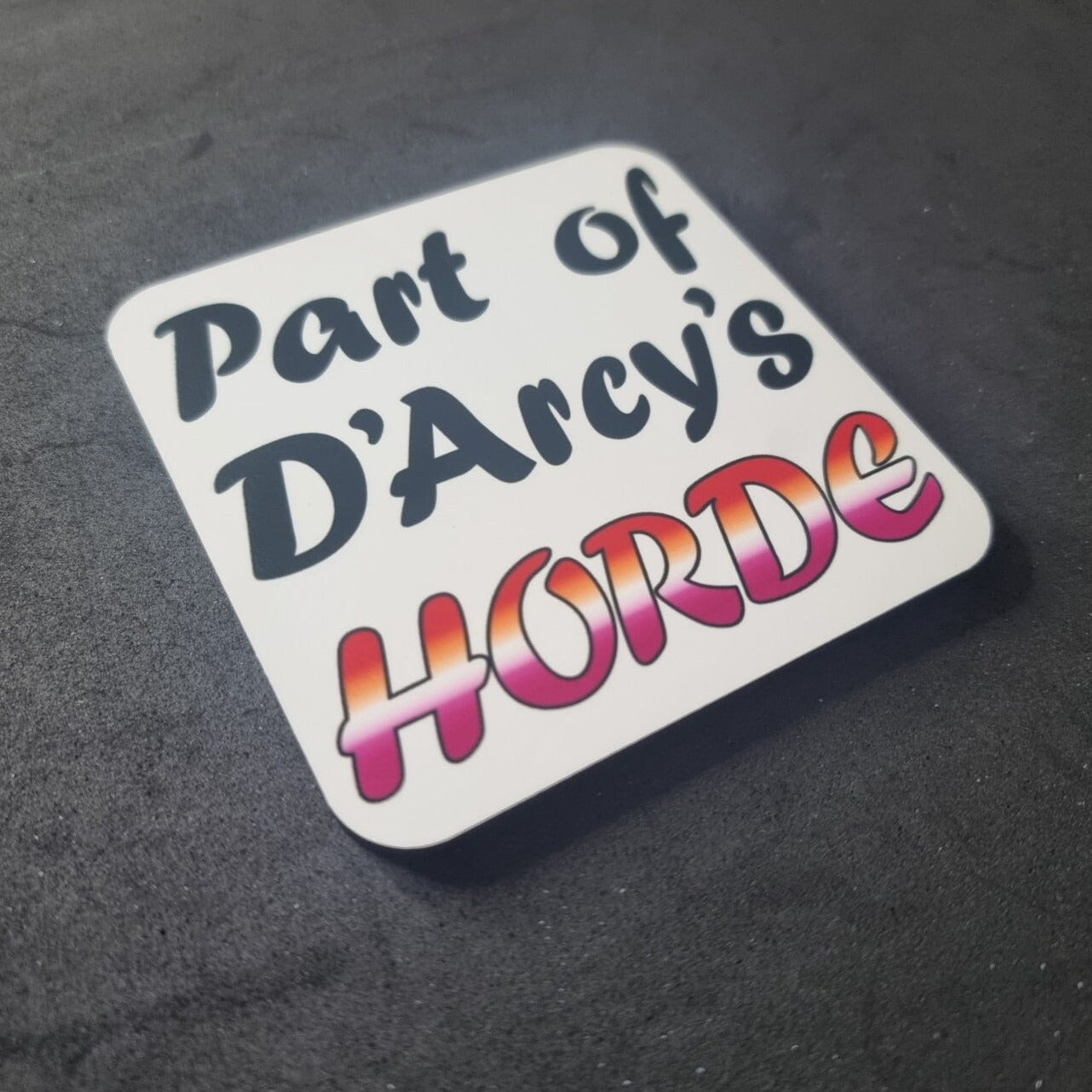 D'Arcy Carden coaster | Part of D'Arcy's Horde | A League of Their Own