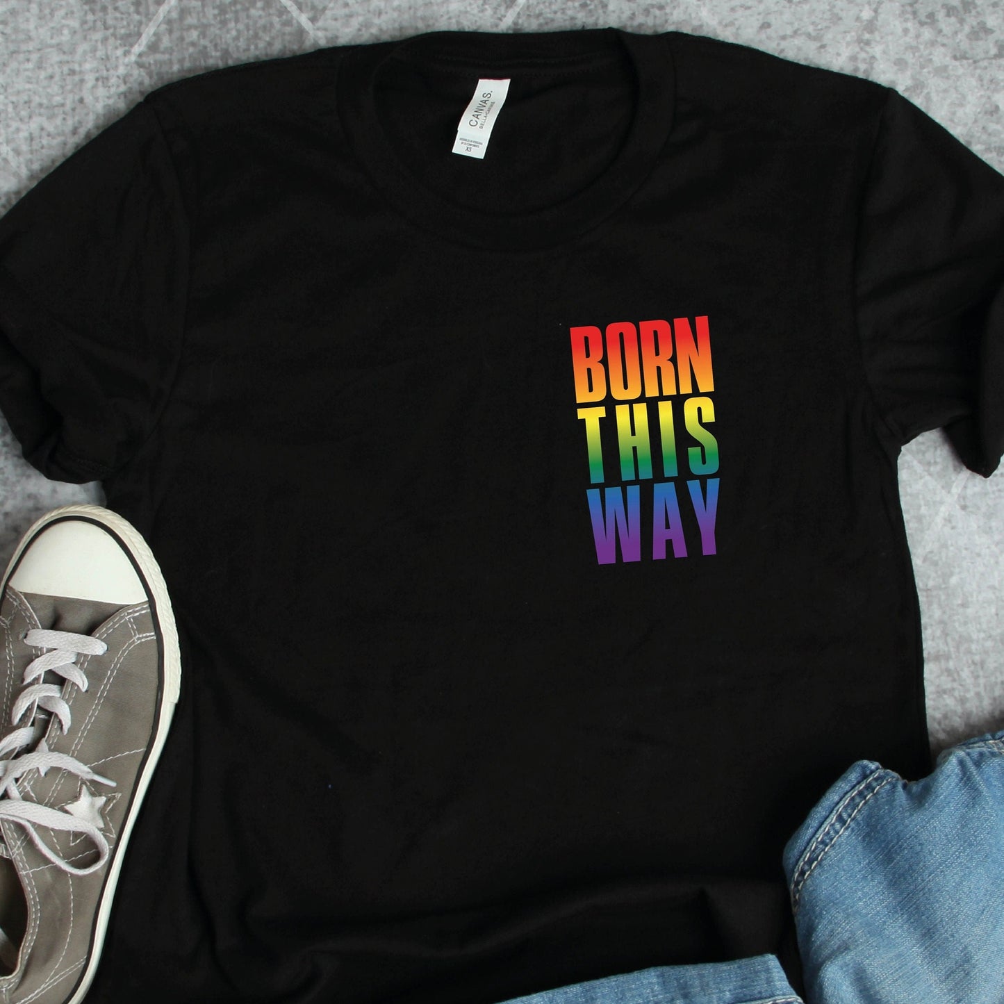 LGBTQ Pride t-shirt | Born This Way LGBT pride shirt | Coming out gift