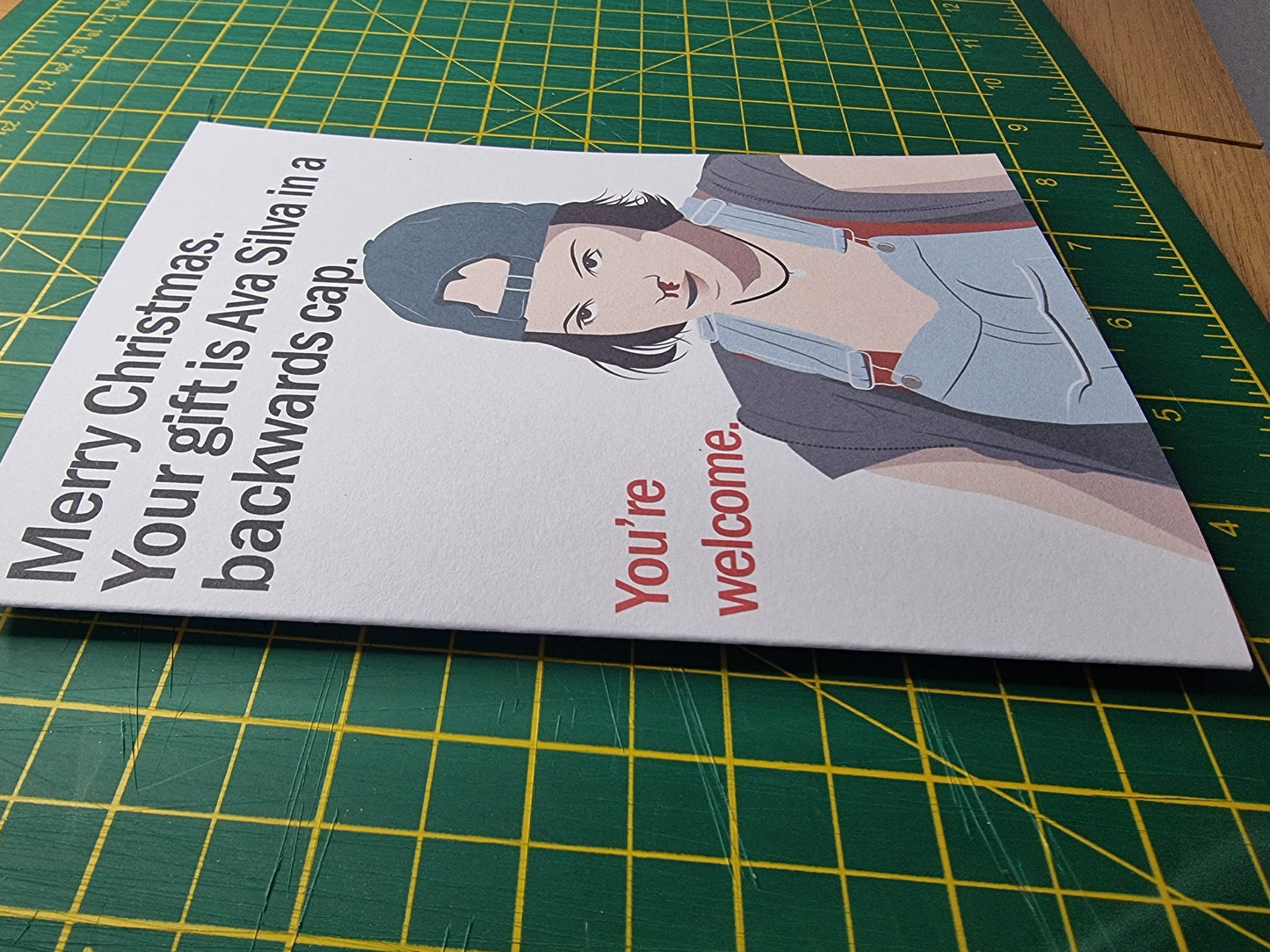 Warrior Nun Christmas card | Avatrice