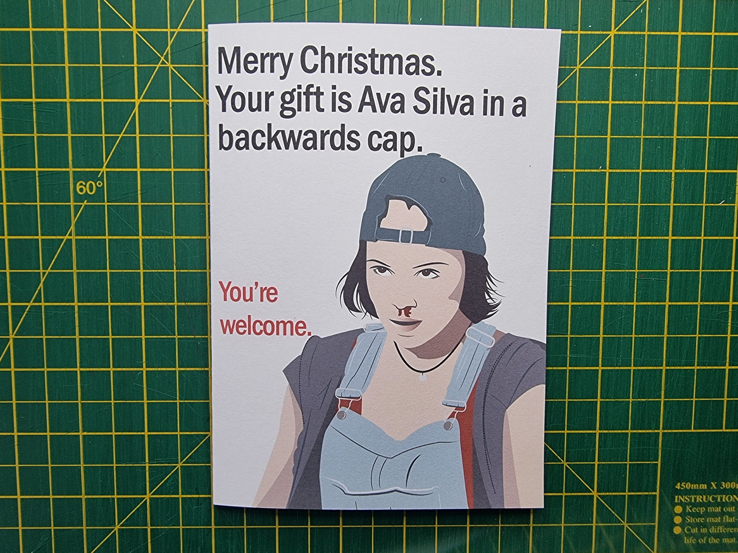 Warrior Nun Christmas card | Avatrice
