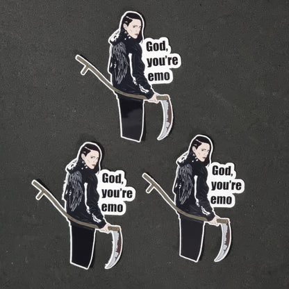 'God You're Emo' sticker | Revival