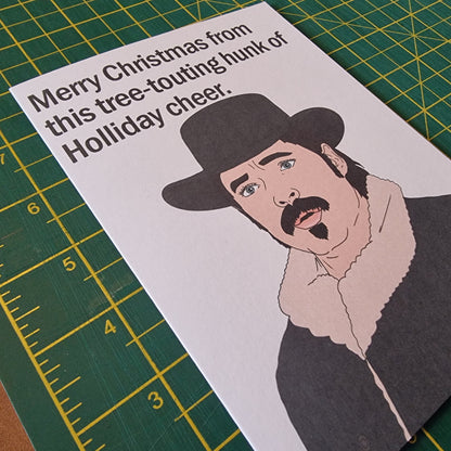 Doc Holliday Christmas card | Wynonna Earp