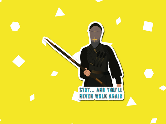 Beatrice chain mail sticker | Warrior Nun gift