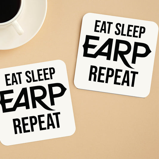 Eat Sleep Earp Repeat coaster | Wynonna Earp coaster