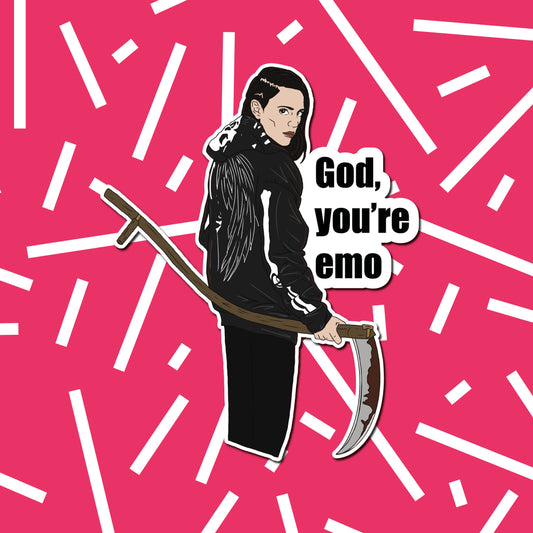 'God You're Emo' sticker | Revival