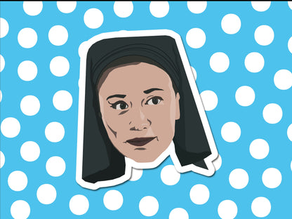 Sister Beatrice sticker | Warrior Nun sticker | Warrior Nun Netflix