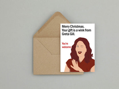 A League of Their Own Christmas Card | Greta Gill