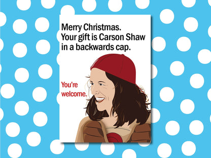 A League of Their Own Christmas Card | Carson