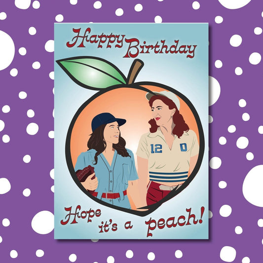 A League of Their Own birthday card | Gretson | Carson and Greta